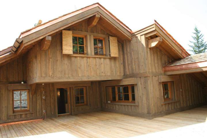 Construction de maison ossature bois Courchevel